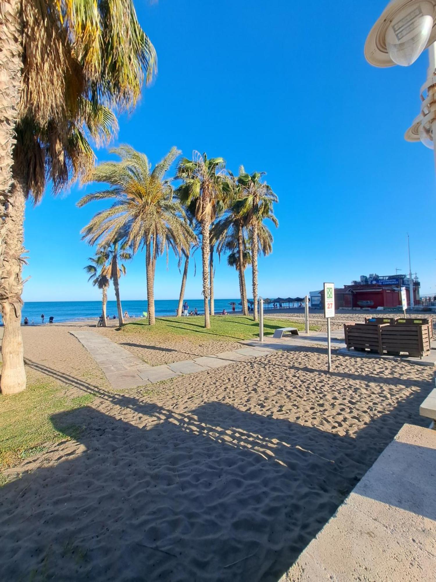 Habitacion Independiente Cerca Del Mar Málaga Exteriör bild