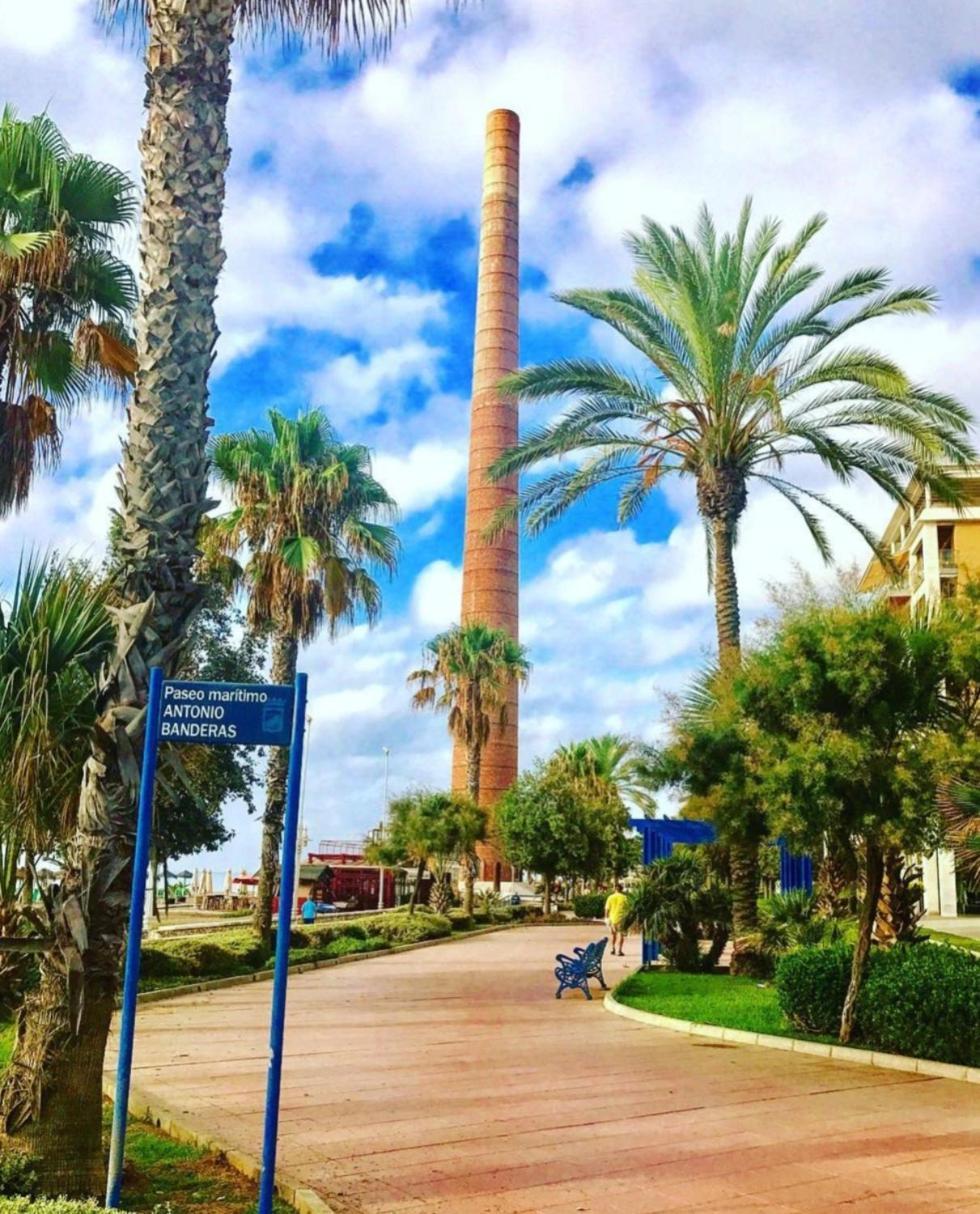 Habitacion Independiente Cerca Del Mar Málaga Exteriör bild